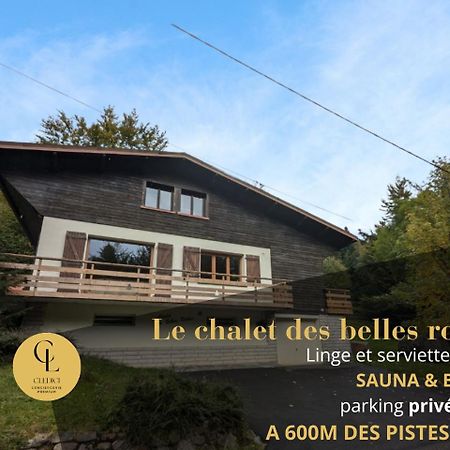 Chalet Des Belles Roches, 14 Pers, Garden, Sauna ลาแบรส ภายนอก รูปภาพ