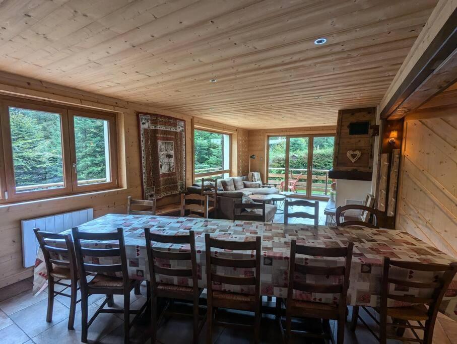 Chalet Des Belles Roches, 14 Pers, Garden, Sauna ลาแบรส ภายนอก รูปภาพ