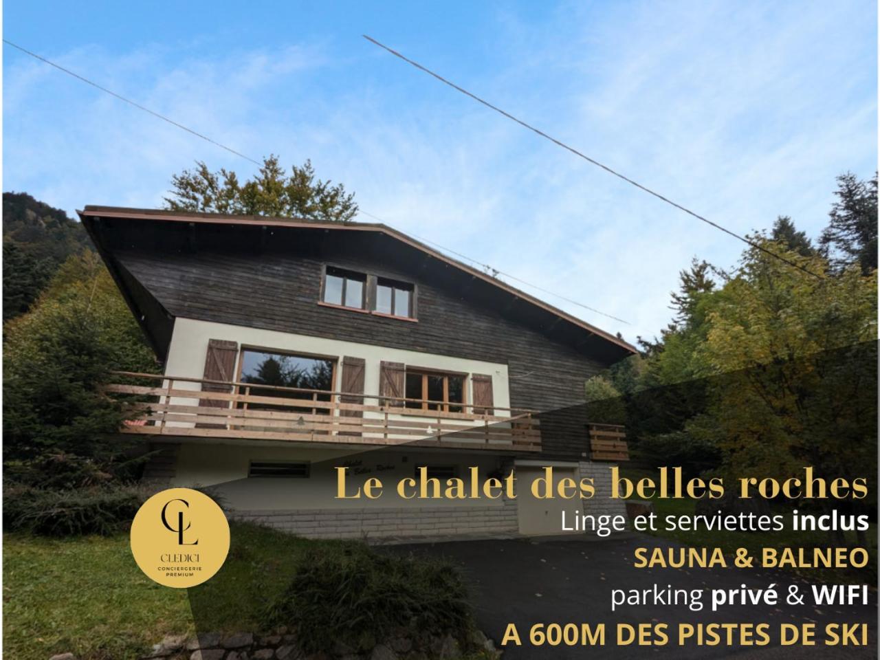 Chalet Des Belles Roches, 14 Pers, Garden, Sauna ลาแบรส ภายนอก รูปภาพ
